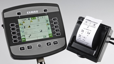 Термінал. Тюковий прес-підбирач CLAAS QUADRANT 3200