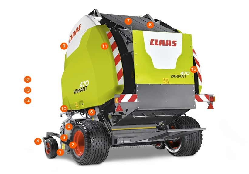 CLAAS VARIANT 470/450