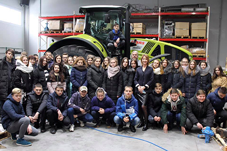 Екскурсія школярів в АГРОТЕХСОЮЗ