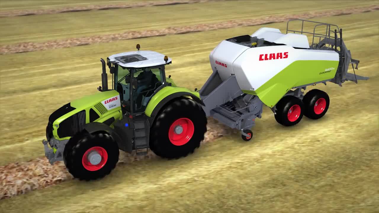 ISOBUS. Трактор CLAAS AXION 950-920