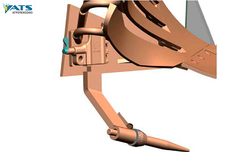 Ґрунтовий шип для плугів LEMKEN