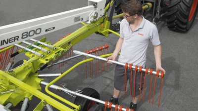 Двоконтурні валкоутворювачі. CLAAS LINER