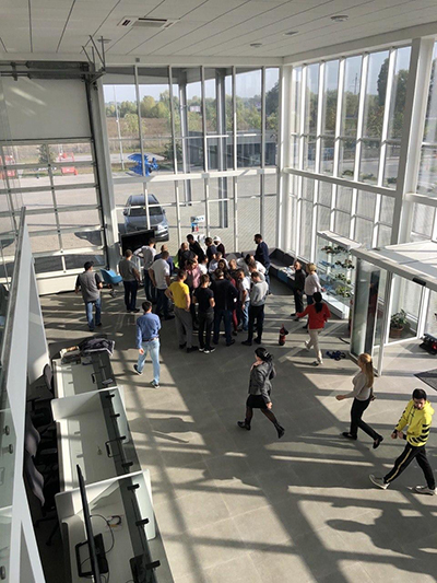 Ранок понеділка почався із ...квесту!