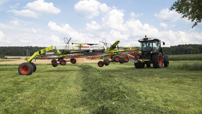 Двоконтурні валкоутворювачі. CLAAS LINER