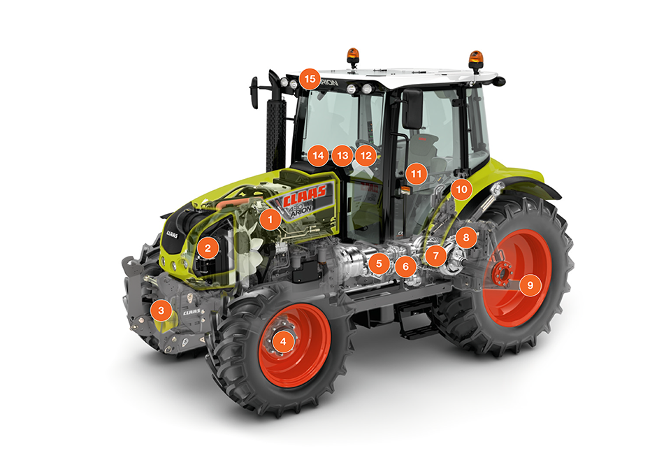 Трактор CLAAS ARION 410-430