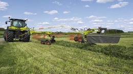 GRASS CARE. Валкоутворювач CLAAS LINER