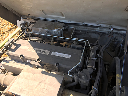 Демонстрація зернозбирального комбайна CLAAS LEXION 7700